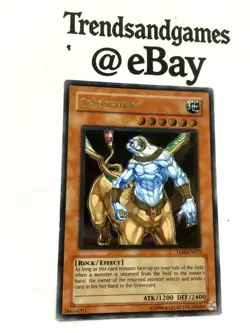 YUGIOH - CRIOSPHYNX - TLM-EN013 - ULTIMATE RARE - EXCELLENT - THE LOST MILLENIUM - Image 2
