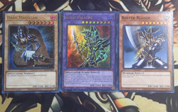 Yugioh: Dark Paladin 3 Card Holo 1st Edition Fusion Set - Near Mint - Image 1