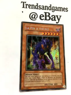 YUGIOH - LA FIN D'ANUBIS - AST-FR000 - SECRET RARE - NEAR MINT ANCIENT SANCTUARY - Image 2