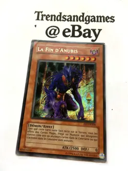 YUGIOH - LA FIN D'ANUBIS - AST-FR000 - SECRET RARE - NEAR MINT ANCIENT SANCTUARY - Image 3