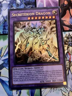 Secreterion Dragon Ultra Rare DUAD-EN037 Duelist's Advance 1st Edition Yugioh! - Image 4