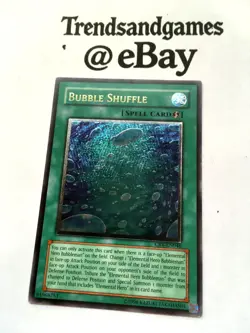 YUGIOH - BUBBLE SHUFFLE - CRV-EN046 - ULTIMATE RARE - NEAR MINT - CYBERNETIC REV - Image 3