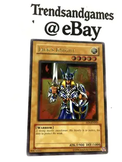YUGIOH - JACKS'S KNIGHT - EEN-EN005 - EXCELLENT - ULTIMATE - ELEMENTAL ENERGY UK - Image 2