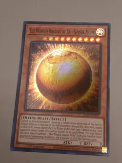YuGiOh! - The Winged Dragon Of Ra - Sphere Mode RA01-EN007 Super Rare 1st ED NM - Image 2