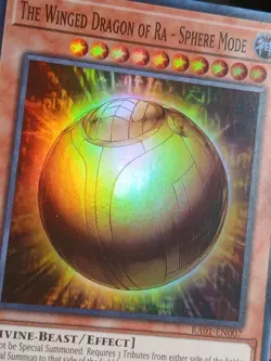 YuGiOh! - The Winged Dragon Of Ra - Sphere Mode RA01-EN007 Super Rare 1st ED NM - Image 3