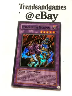 YUGIOH - REAPER ON THE NIGHTMARE - PGD-078 - SUPER RARE - NM PHARAONIC GUARDIAN - Image 3