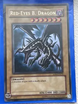 4x Yugioh! Red-Eyes B Dragon - SDJ-001 - Ultra Rare - Unlimited LP-MP - Image 4