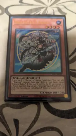Yugioh Dracotail Lukias - JUSH-EN001 - Ultra Rare - 1st Ed - NM - Image 1