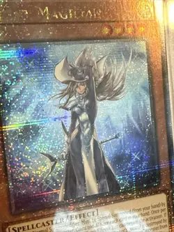 2024 Yugioh Psa 10 Silent Magician Quarter Century Secret Rare Ra02-En012 - Image 3