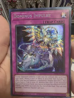 Yugioh! Dominus Impulse 2025 tin Prismatic Secret Rare MP25-EN116 - Image 1