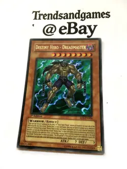 YUGIOH - DESTINY HERO - DREADMASTER - EOJ-EN004 - 1ST ED - ULTRA RARE NEAR MINT - Image 3