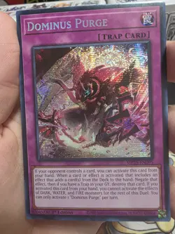 Yugioh! Dominus Purge 2025 Mega-Pack MP25-EN095 Prismatic Secret Rare - Image 1