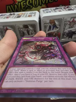 Yugioh! Dominus Purge 2025 Mega-Pack MP25-EN095 Prismatic Secret Rare - Image 3