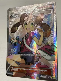 Pokemon XY Shauna Trainer Holo Ultra Rare Full Art Promo Card 111a/124 - Image 2