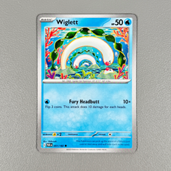 Pokemon TCG Card - Wiglett 51/182 Common | 2023 Paradox Rift | NM/Mint - Image 2