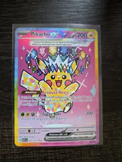 Pikachu Ex Pokemon Special Illustration Rare (SIR) Holo (277) NM! Fresh Pull - Image 1