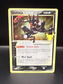 Pokemon Card Celebrations Holographic Promo Greninja SWSH144 - Image 1