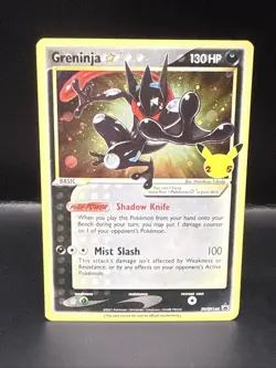 Pokemon Card Celebrations Holographic Promo Greninja SWSH144 - Image 2