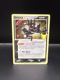 Pokemon Card Celebrations Holographic Promo Greninja SWSH144 - Image 3