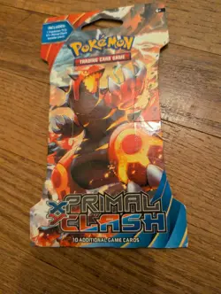 Pokemon TCG XY Primal Clash Booster Pack - Sealed - Groudon - Image 1