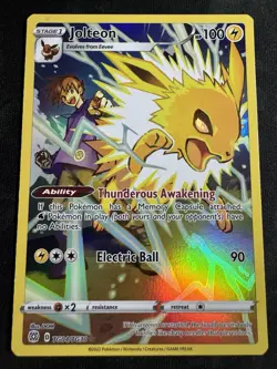 Jolteon Ultra Rare SWSH09: Brilliant Stars Trainer Gallery TG04/TG30 Pokemon - Image 1