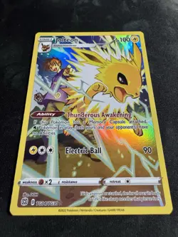 Jolteon Ultra Rare SWSH09: Brilliant Stars Trainer Gallery TG04/TG30 Pokemon - Image 2