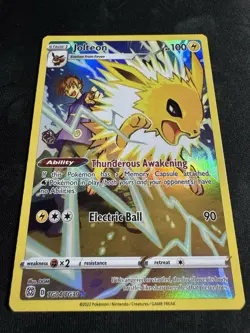 Jolteon Ultra Rare SWSH09: Brilliant Stars Trainer Gallery TG04/TG30 Pokemon - Image 5