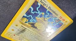 Pokemon Lt. Surge’s Electabuzz 6/132 Holo Gym Heroes – LP - Image 5