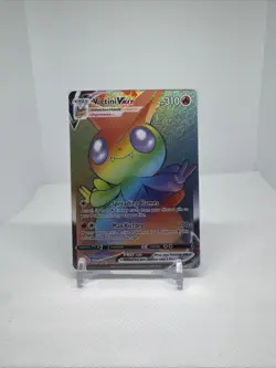 Pokemon Victini VMAX Secret Rare Holo SWSH05: Battle Styles 2021 165/163 NM - Image 1
