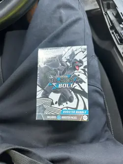 Pokemon Scarlet & Violet Black Bolt Booster Bundle 6 Packs New Sealed - Image 1