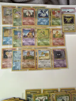 POKEMON VINTAGE 1999 WOTC LOT-BASE 1 &2,JUNGLE,FOSSIL,HOLOS,N/M-LP,SEE DESCRIPTI - Image 2