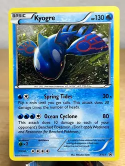 XY Promo Kyogre XY51 Holo Promo Pokemon (Cosmos Holo) LP - Image 1