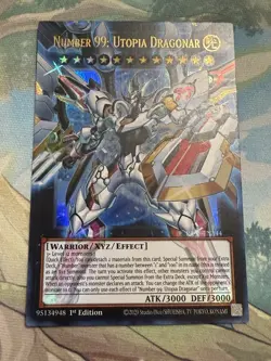 Yugioh Number 99: Utopia Dragonar RA05-EN144 Extended Art - Image 1