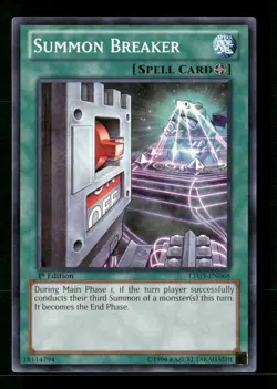 Lord of the Tachyon Galaxy #LTGY-EN068 Summon Breaker 1st Edition - Image 1