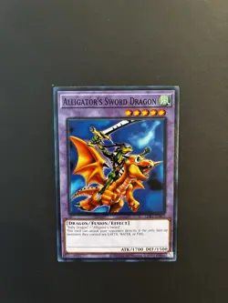 Yu-Gi-Oh TCG Alligator's Sword Dragon - LDK2-ENJ43 Lightly Played - Image 1