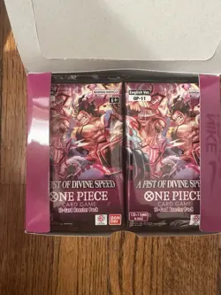 One Piece A Fist of Divine Speed Booster Box OP-11 English UNSEALED Bandai Namco - Image 2