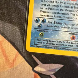 Pokemon Dark Gyarados TCG Team Rocket Prerelease Card 8/82 Holo - Image 5