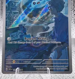 Mantyke 189/182 Holo Illustration Rare Paradox Rift Pokemon Card TCG Pokemon PSA - Image 3
