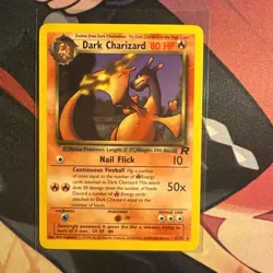 Pokemon Dark Charizard TCG Team Rocket Non-Holo Card 21/82 Near Mint Condition - Image 1