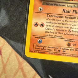 Pokemon Dark Charizard TCG Team Rocket Non-Holo Card 21/82 Near Mint Condition - Image 5