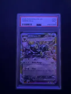 Pokemon Prismatic Evolutions Umbreon EX Card 60/131 PSA 9 - Image 1