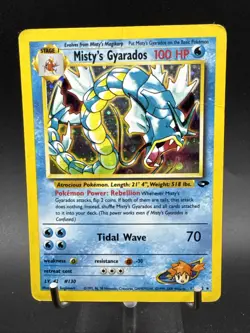 Misty's Gyarados #13 Pokemon Gym Challenge Holo Pokemon Card 13/132 - Image 1
