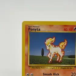 Ponyta 60/102 - Common 1999 English Base Set Pokemon Card - Near Mint (NM) & LP - Image 2