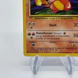 Charmeleon 24/102 - Uncommon 1999 English Base Set Pokemon Card - Near Mint & LP - Image 4