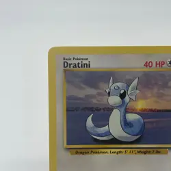Dratini 26/102 - Uncommon 1999 English Base Set Pokemon Card - Near Mint NM & LP - Image 2