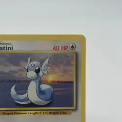 Dratini 26/102 - Uncommon 1999 English Base Set Pokemon Card - Near Mint NM & LP - Image 3