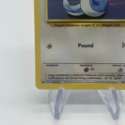 Dratini 26/102 - Uncommon 1999 English Base Set Pokemon Card - Near Mint NM & LP - Image 4