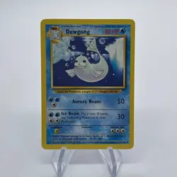 Dewgong 25/102 - Uncommon 1999 English Base Set Pokemon Card - Near Mint & LP - Image 1