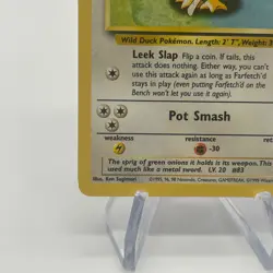Farfetch'd 27/102 - Uncommon 1999 English Base Set Pokemon Card - Near Mint & LP - Image 4