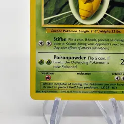 Kakuna 33/102 - Uncommon 1999 English Base Set Pokemon Card - Near Mint NM & LP - Image 4